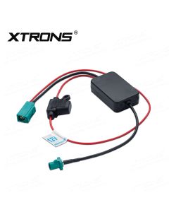 12V Car FM/AM Radio Signal Amplifier reception booster with FAKRA II Connector