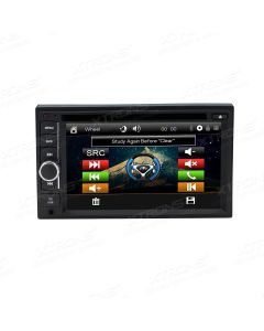 6.2" HD Digital TFT Touch Screen Double Din Car DVD Player