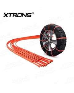 10PCS winter vehicle car tyre cables snow and ice anti-skid chain