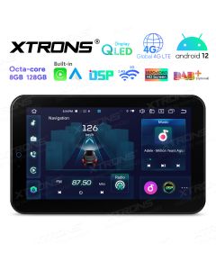 12.8 inch Rotatable QLED Display Android Universal Car Stereo Multimedia Player 1920*1080 HD Screen Octa-core Processor 8GB RAM & 128GB ROM