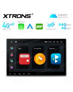 10.1 inch Octa-Core DDR4 4GB RAM + 64GB ROM Android 11 Multimedia Player Navigation System With Built-in CarAutoPlay and Android Auto and DSP
