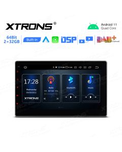 10.1 inch Universal Android 11 2GB RAM+32GB ROM Car GPS Multimedia Player with Built-in CarAutoPlay and Android Auto and DSP with Full RCA Output