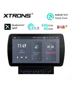 10.1 inch Android 10.0 4G RAM + 64GB ROM Hexa Core 64Bit Processor Qualcomm Bluetooth 5.0 Anti-Glare Screen Car DVD Player Navigation system with HDMI Output