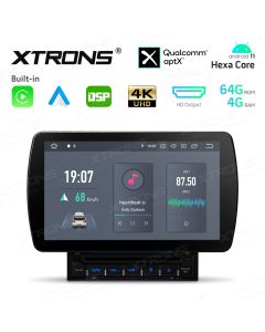 10.1 inch Anti-Glare Screen Android 11 Hexa-Core 4G RAM+64GB ROM Hexa-Core 64Bit Processor Car DVD Player Navigation System with Built-in CarAutoPlay and Android Auto and DSP with HD Output