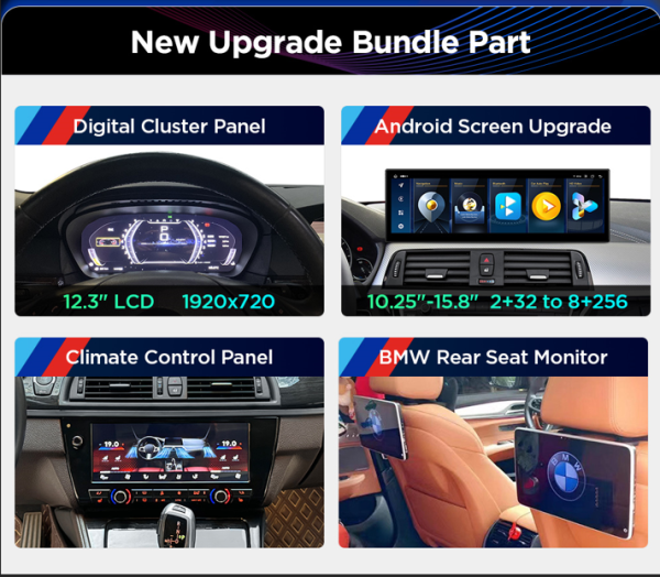 BMW Android Head Units & OEM-Fit Upgrades: One-Stop Solutions from XTRONS