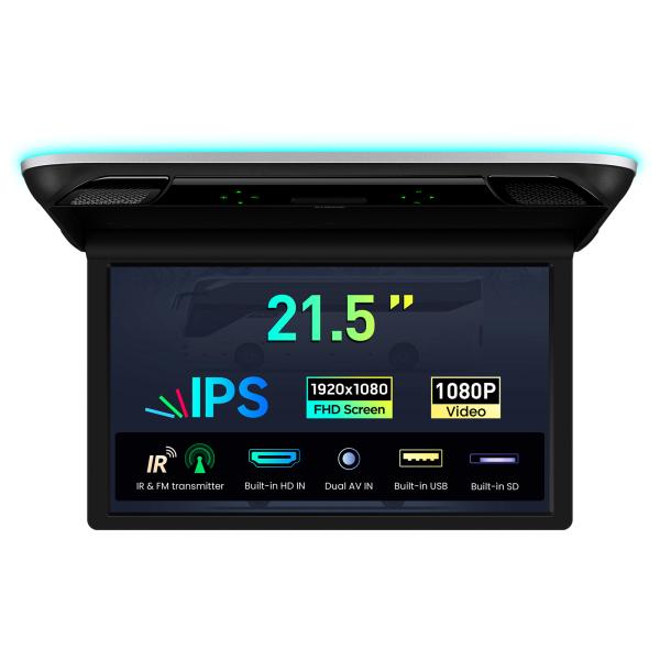 XTRONS 21.5-inch Car Roof-Mounted Monitor: Redefining Mobile Cinema in Large Cockpits